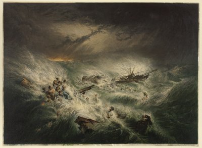 Güvenin Batığı (12 Kasım 1842) by George Baxter
