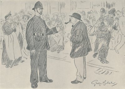 Polis ve İnsanlar, 1920 by George Belcher