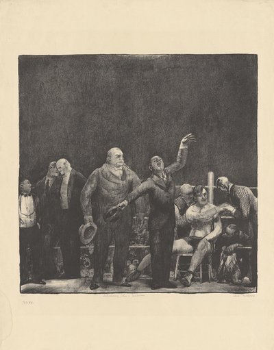 John L. Sullivan ile tanışın by George Bellows