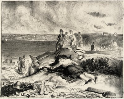 Denizin Ayakları by George Bellows