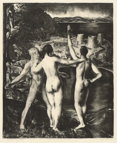 Lychnis ve Oğulları by George Bellows