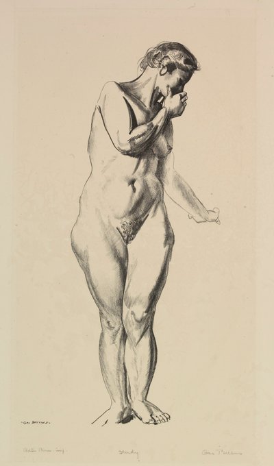 Çıplak Çalışma by George Bellows
