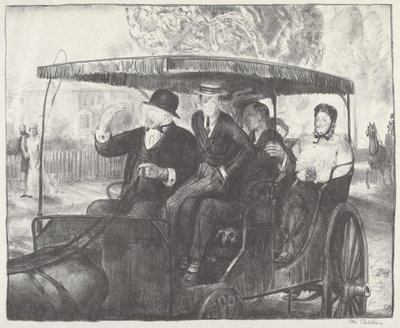 Pazar 1897 by George Bellows