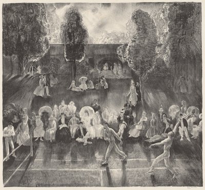 Tenis by George Bellows