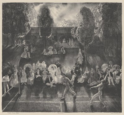 Tenis by George Bellows