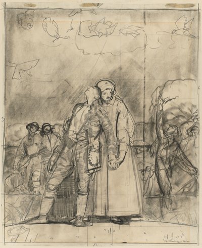 Zaferin Arifesi by George Bellows