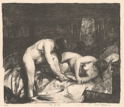 İki kız by George Bellows