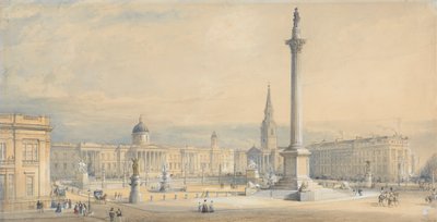 Trafalgar Meydanı için önerilen bir plan by George Belton Moore
