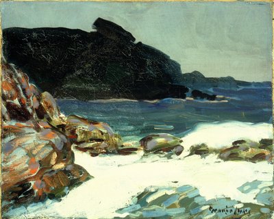Çıkıntı, Elizabeth, Maine (tuval üzerine yağlı boya) by George Benjamin Luks