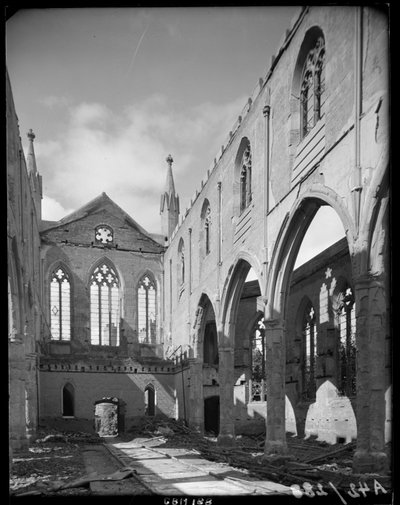 Christ Church, New Union Caddesi, Coventry, 1941. by George Bernard Mason
