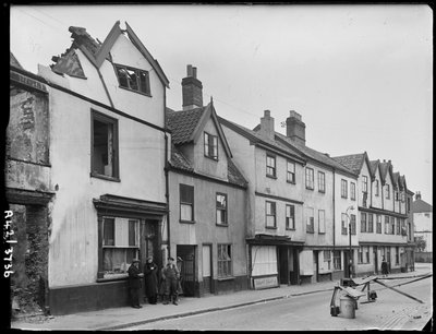 Oak Street, Norwich, Norfolk, 1942. by George Bernard Mason