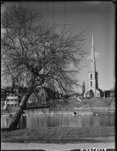 Aziz Andrew Kilisesi, Deansway, Worcester, Worcestershire, 1942. by George Bernard Mason