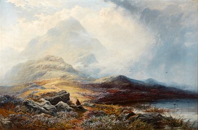 Grampian Hills Fırtına Açıklığı (tuval üzerine yağlı boya) by George Blackie Sticks