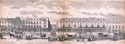 Londra Panoraması, 1849 by George C Leighton