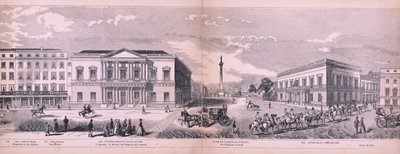 Londra Panoraması, 1849 by George C Leighton