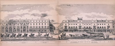Londra Panoraması, 1849 by George C Leighton