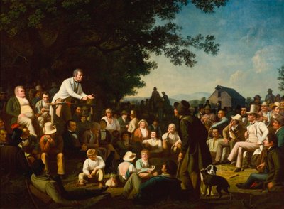 güdük konuşma by George Caleb Bingham