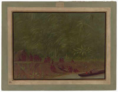 Mura Kampı - Tekne Kroki by George Catlin