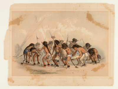 Bufalo Dansı No.8 by George Catlin