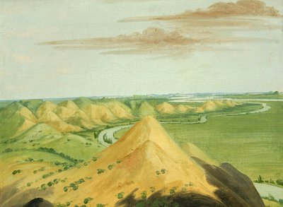 Clay Bluffs, Mandans