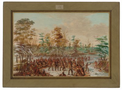 De Tonty, Iroquois Köyü