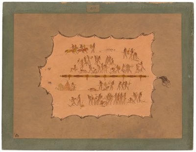 Bir Sioux Cüppesinin Faksimilesi by George Catlin