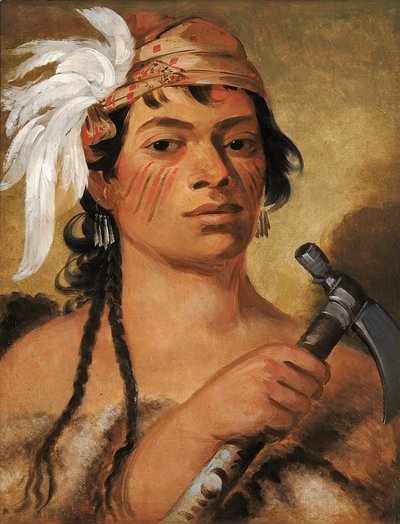 İyi Avcı, Bir Savaşçı by George Catlin