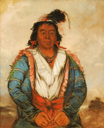 Hose-put-o-káw-gee, bir Cesur by George Catlin