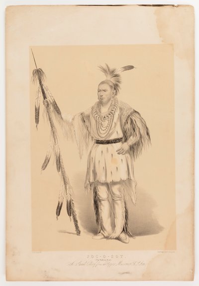 Joc-o-sot, Yürüyen Ayı by George Catlin