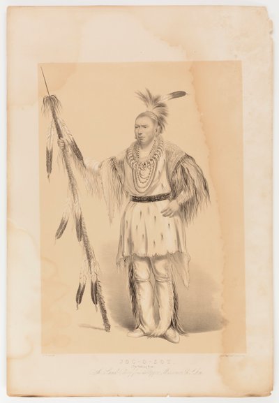 Joc-o-sot, Yürüyen Ayı by George Catlin