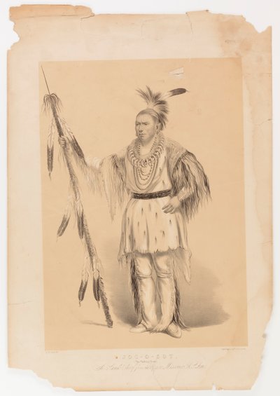 Joc-o-sot, Yürüyen Ayı by George Catlin