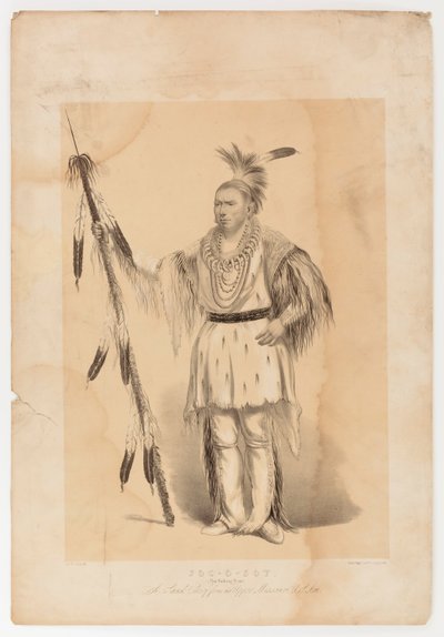 Joc-o-sot, Yürüyen Ayı by George Catlin