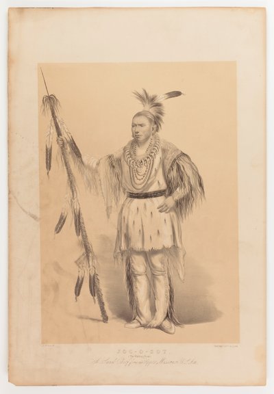 Joc-o-sot, Yürüyen Ayı by George Catlin
