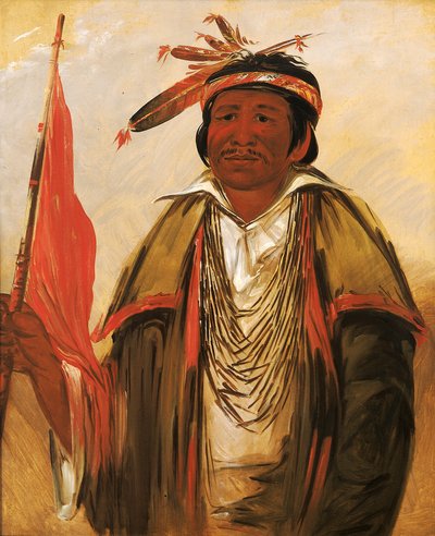 Ke-chin-qua, Büyük Ayı, 1830. by George Catlin