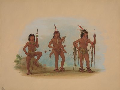 Lengua Tıp Adamı, İki Savaşçı, 18541869. by George Catlin