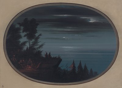 Nayas Köyü Geceleri, 18551869. by George Catlin