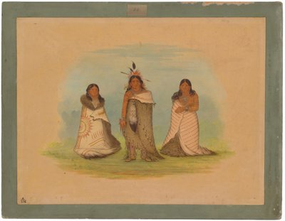 punka kızılderilileri by George Catlin