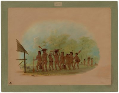 Kaplumbağa Avından Dönüş - Connibo by George Catlin