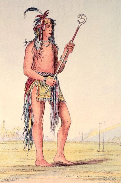 Sioux top oyuncusu Ah-No-Je-Nange, 