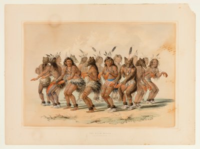 Ayı Dansı--no. 18 by George Catlin