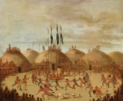 Son Yarış, O-Kee-pa Töreni by George Catlin