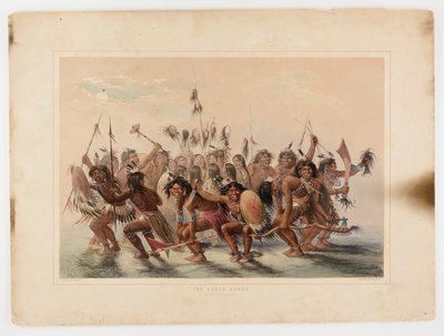 Kafa Derisi Dansı by George Catlin