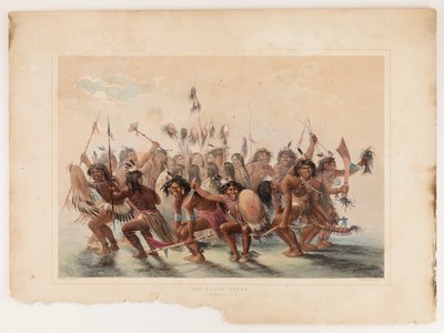 Kafa Derisi Dansı by George Catlin