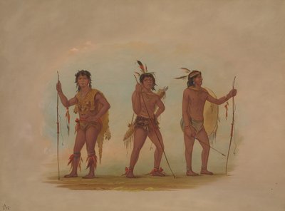 Üç Chaymas Adamı, 18541869. by George Catlin