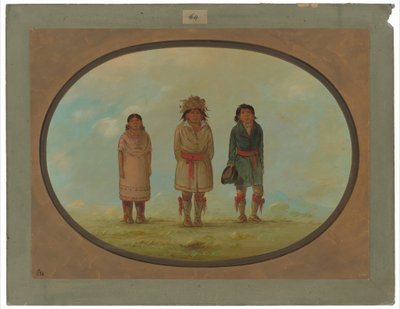 Üç Creek Kızılderilileri by George Catlin