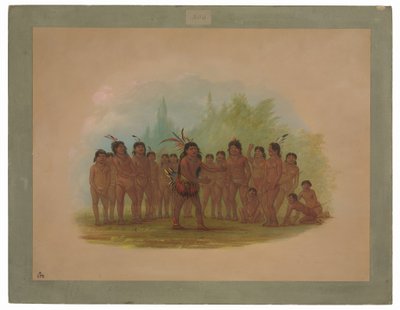 Zurumati Kızılderilileri by George Catlin