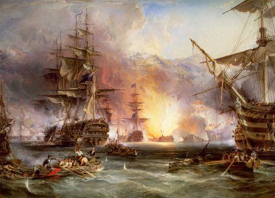 Cezayir Bombardımanı by George Chambers