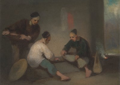 Çinli Kumarbazlar by George Chinnery