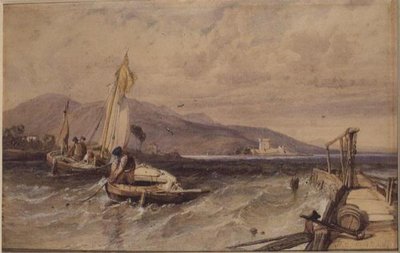 Douglas Kalesi, Loch Leven by George Clarkson Stanfield