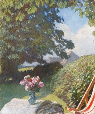Bahçeden Bir Köşe by George Clausen